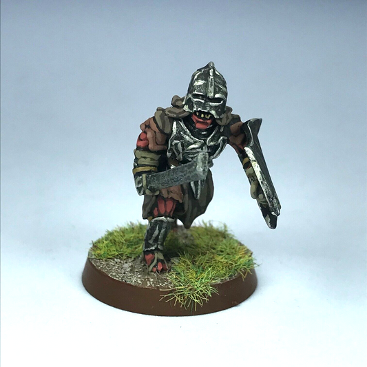 Metal Uruk Hai Scout - Painted - LOTR / Warhammer / Lord of the Rings X617