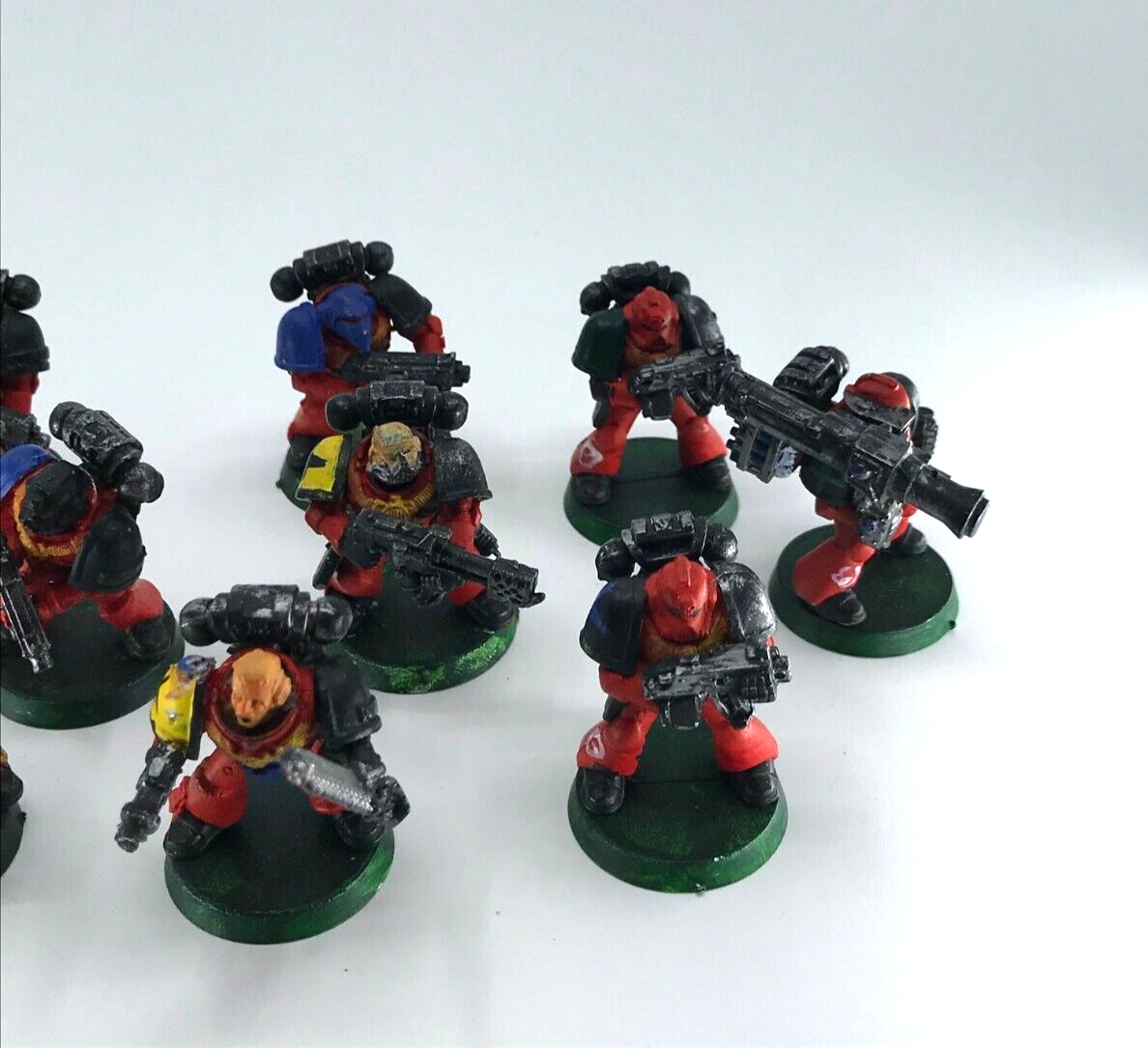 Space Marines Tactical Marines Lot - Rogue Trader Warhammer 40K Plastic C3634