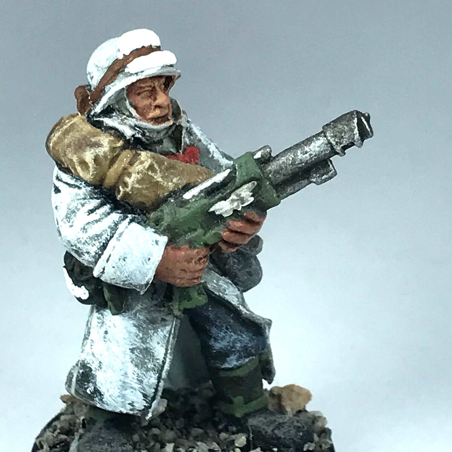 Metal Valhallan Ice Warrior Rifleman Imperial Guard - Warhammer 40K X10069