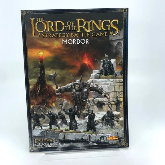 LOTR  Mordor Supplement Guide - Lord of the Rings Warhammer Games Workshop D370