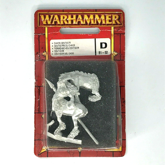 Classic Metal Chaos Centigor Beastmen Blister - Warhammer Fantasy C2319