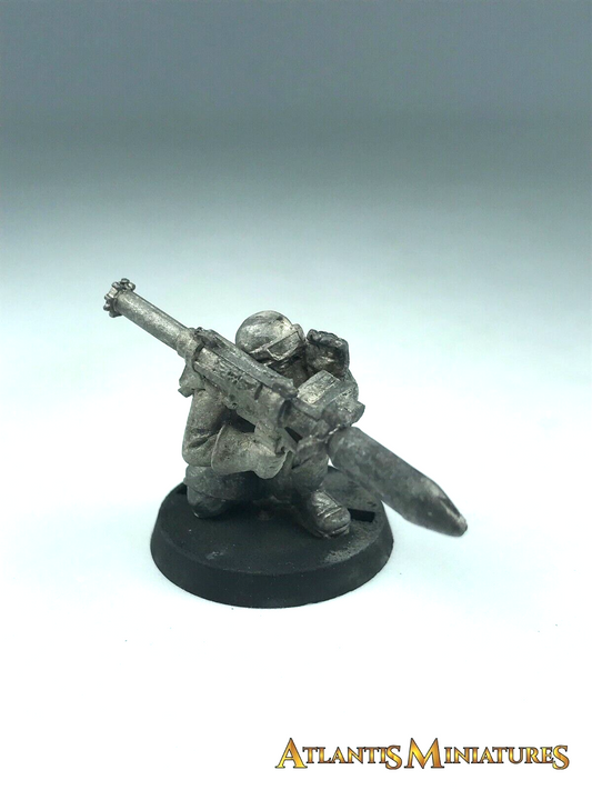 Classic Metal Imperial Guard Steel Legion Missile Launcher - Warhammer 40K X951