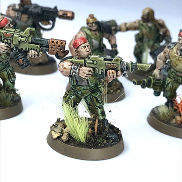 Imperial Guard Catachan Jungle Fighter Squad  - Painted - Warhammer 40K C3684