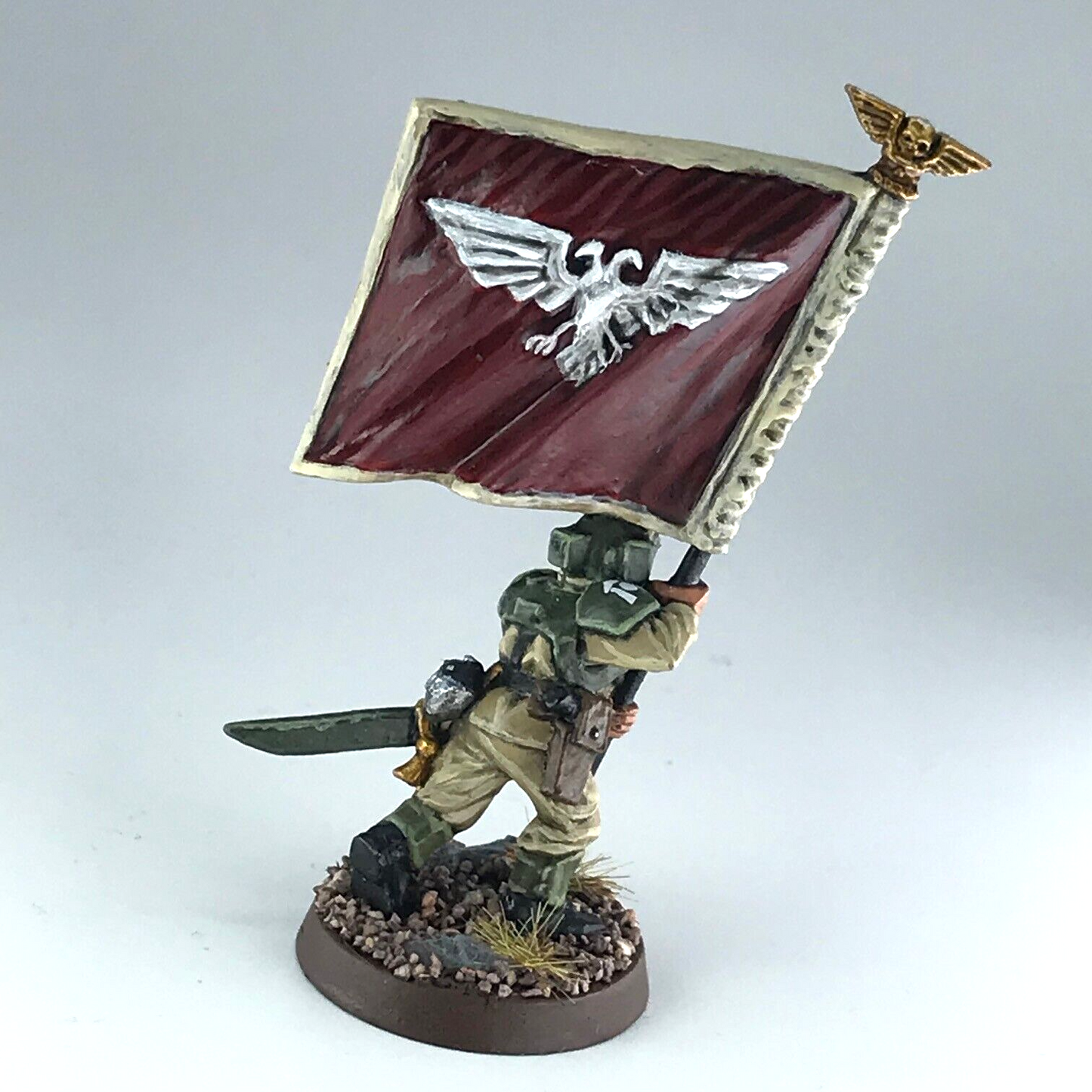 Imperial Guard Cadian Standard Bearer HQ - Astra Militarum Warhammer 40K C4718