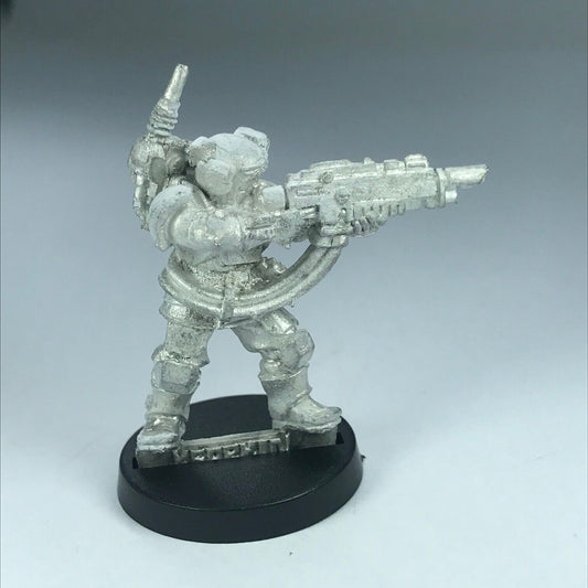 Metal Imperial Guard Kasrkin Stormtrooper Rifleman - Warhammer 40K X7106