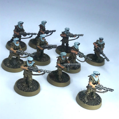 Infantry Squad Ideal for Tallarn Desert Raiders Astra Militarum Painted C3110