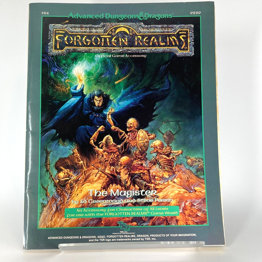 The Magister - The Forgotten Realms AD&D 1st Edition Dungeons and Dragons M1227