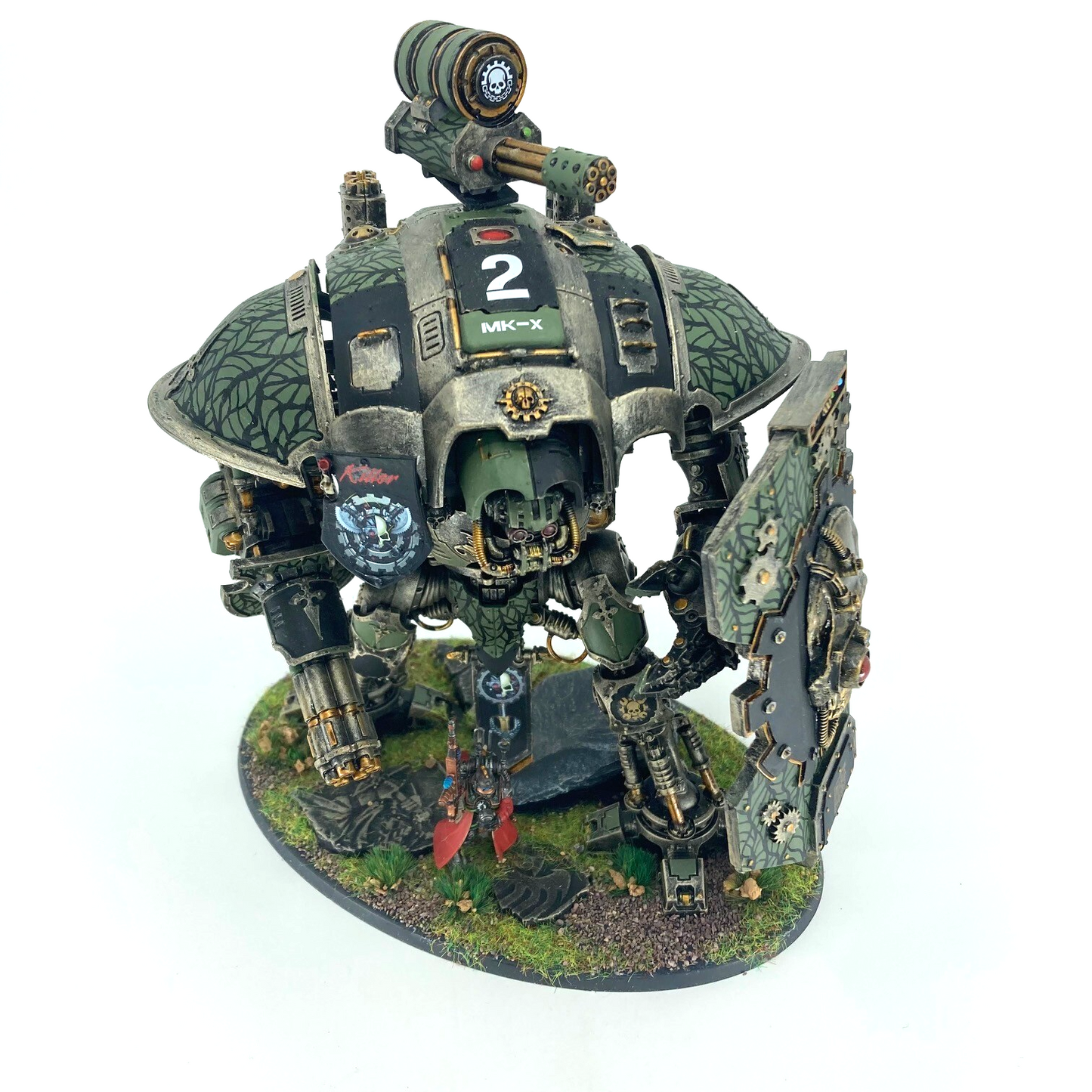 Imperial Knight Crusader Kitbash - Adeptus Mechanicus - Warhammer 40k (2)