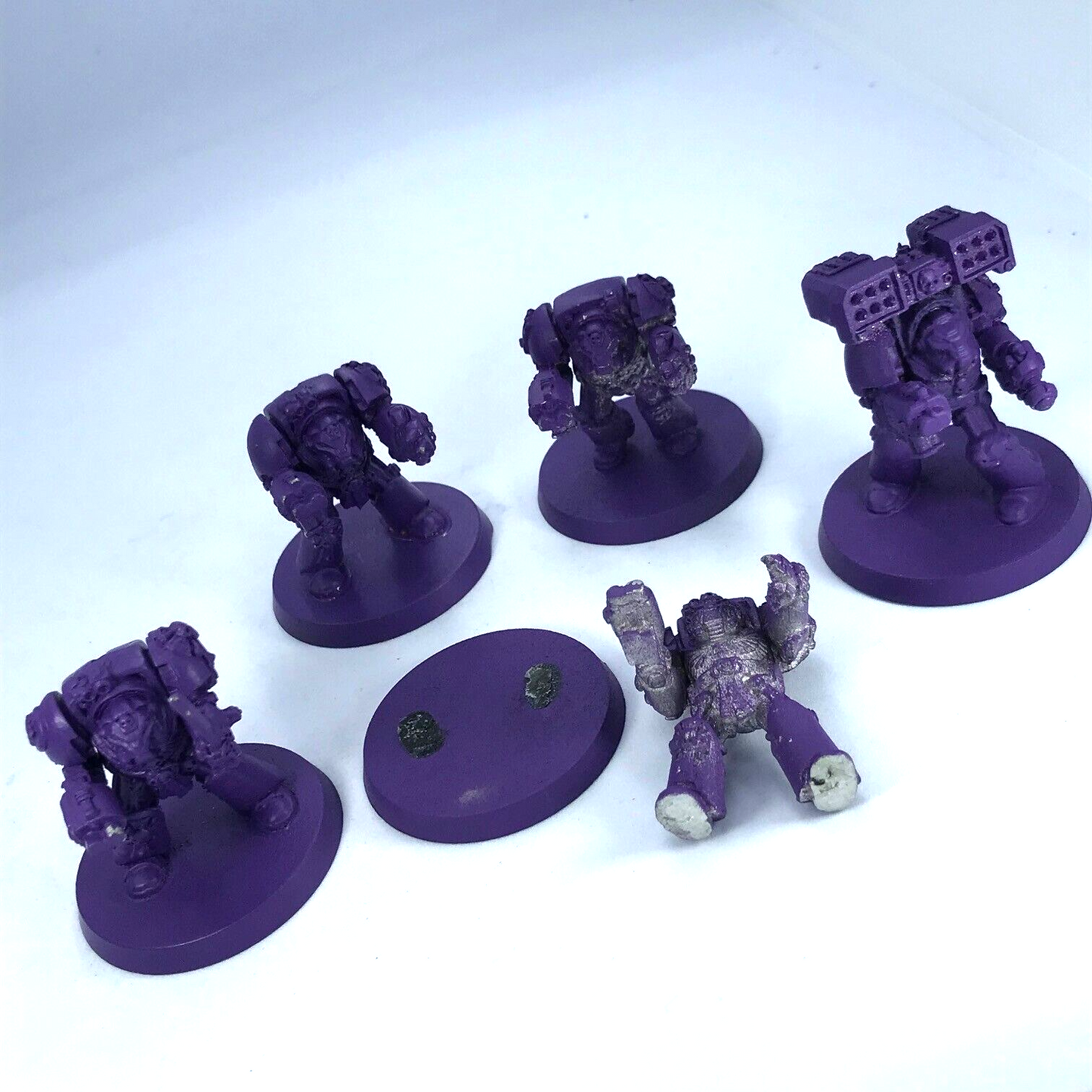 Space Marines Terminator Squad Rogue Trader - Warhammer 40K - Mostly Metal C4888