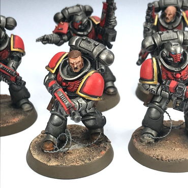 Space Marines Primaris Heavy Intercessors Squad - Painted - Warhammer 40K C593