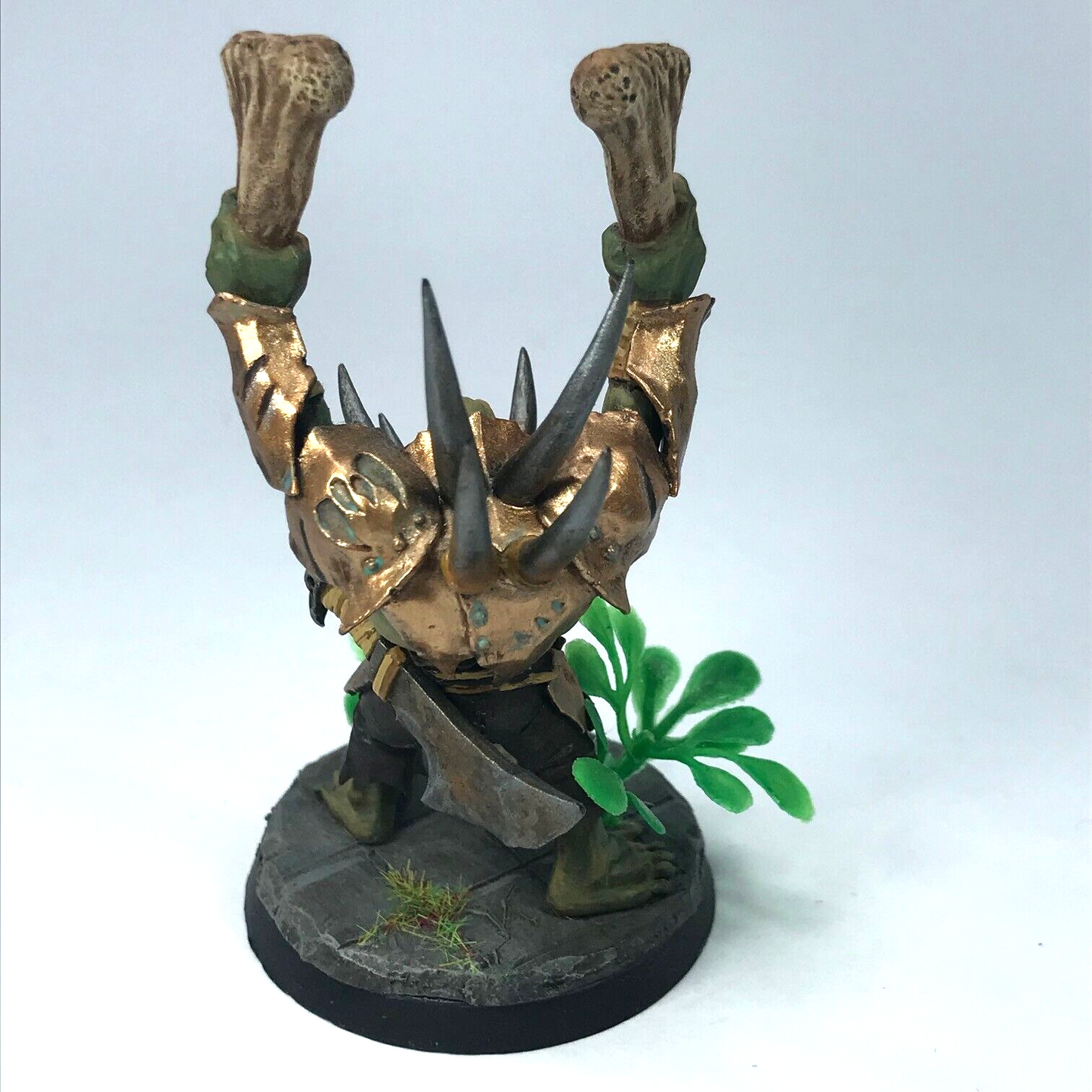 Orruk Ork Warchanter Shaman Orcs - Painted - Warhammer Age of Sigmar C2734