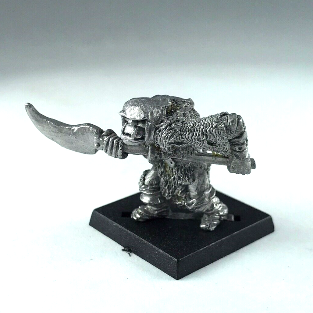 Classic Metal Black Orc Warrior - Orcs & Goblins - Warhammer Fantasy GW X3344