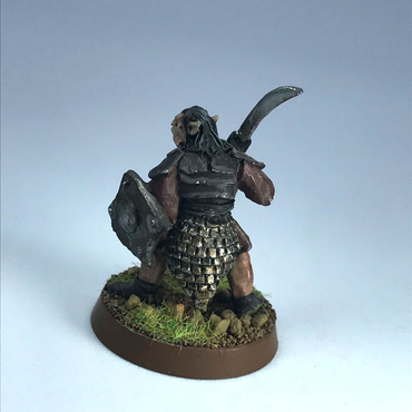 Mordor Orc Warrior LOTR - Warhammer / Lord of the Rings Painted Metal X10973