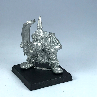 Classic Armoured Orc Warrior Dated 1992 Orcs Goblins - Warhammer Fantasy X13212