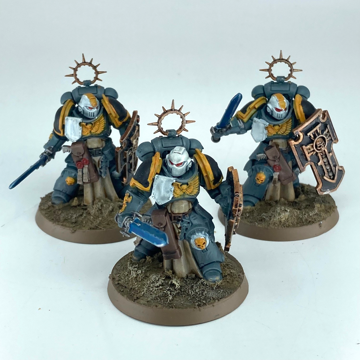 Bladeguard Veteran Squad - Space Marines - Painted Warhammer 40K GW C3