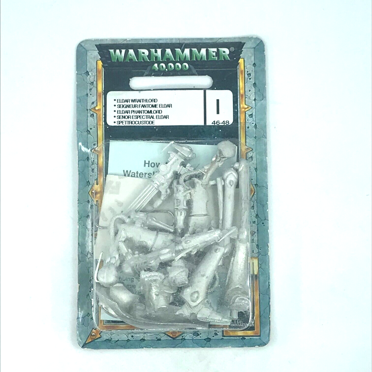 Metal Eldar Wraithlord Wraith Lord Aeldari Blister - Warhammer 40K C1834