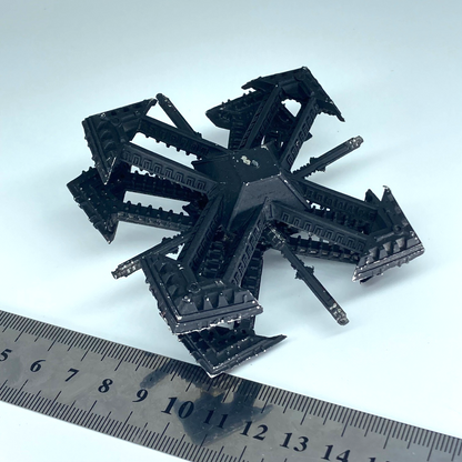 Chaos Blackstone Fortress - Battlefleet Gothic Warhammer GW Metal C5663