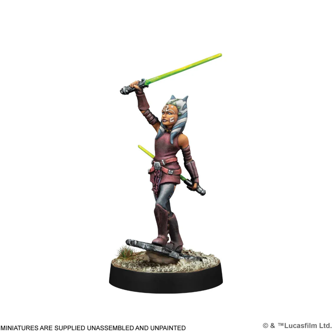 Commander & Padawan Ahsoka Tano - Galactic Republic - Star Wars Legion Brand New
