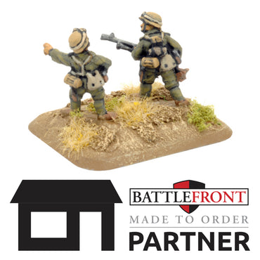 Pre-order: Afrika Korps DAK Anti-tank Rifle Team - Made to Order - Battlefront Miniatures