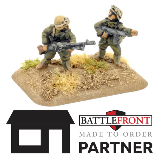 Pre-order: Afrika Korps DAK Anti-tank Rifle Team - Made to Order - Battlefront Miniatures
