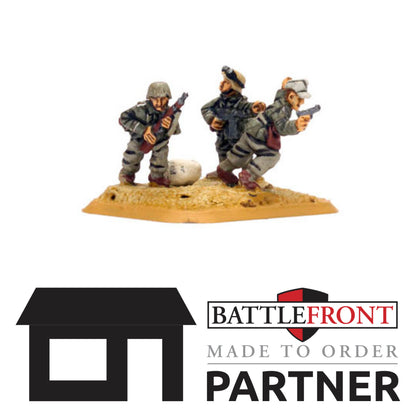Pre-order: Afrika Korps DAK Artillery HQ - Made to Order - Battlefront Miniatures