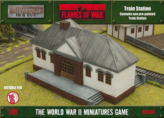 Pre-order: Train Station - Late War - Brand New - Flames of War