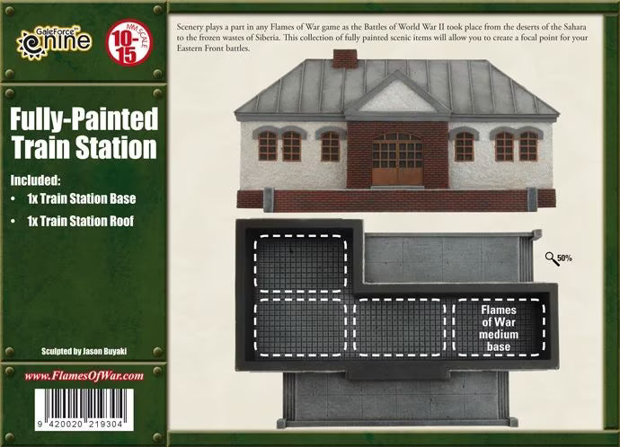 Pre-order: Train Station - Late War - Brand New - Flames of War