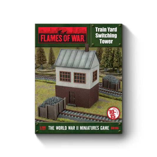 Pre-order: Train Yard Switching Tower - Late War - Brand New - Flames of War