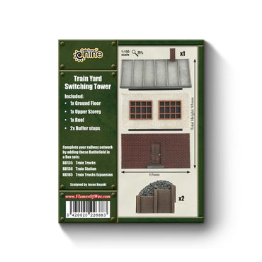 Pre-order: Train Yard Switching Tower - Late War - Brand New - Flames of War