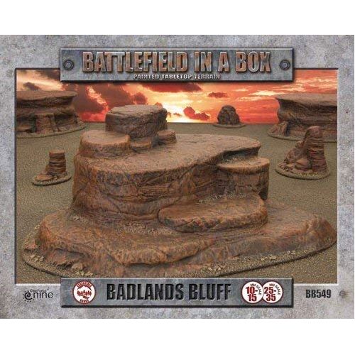 Pre-order: Badlands: Bluff (Mars) - Pre-Painted - Battlefield In A Box - Brand New