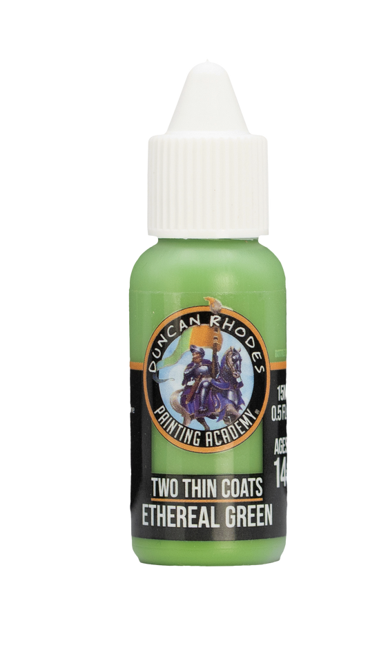 Ethereal Green Two Thin Coats Paints Duncan Rhodes Painting Academy - 15ml