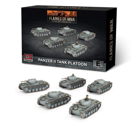 Pre-order: Panzer II Platoon - Early War - Brand New - Flames of War