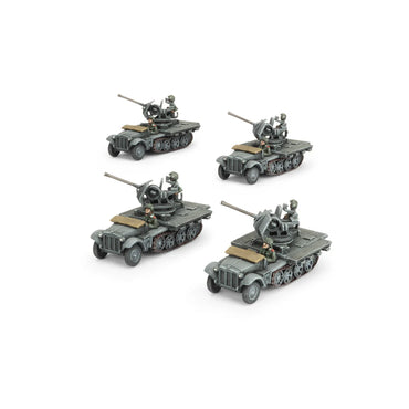 Pre-order: Sd Kfz 10/4 (2cm) Light AA Platoon - Early War - Brand New - Flames of War