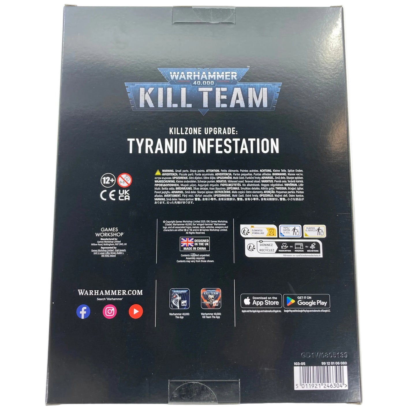Killzone Upgrade: Tyranid Infestation - Warhammer 40K - Games Workshop Online Only Range - Brand New