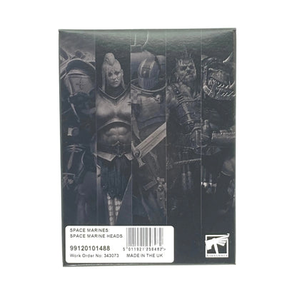 Space Marine Heads - Warhammer 40k- Games Workshop Online Only Range - Brand New