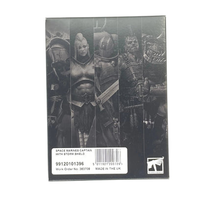 Space Marines Captain With Storm Shield - Warhammer 40k - Games Workshop Online Only Range - Brand New