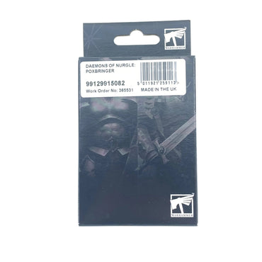 Daemons Of Nurgle Poxbringer - Warhammer - Games Workshop Online Only Range - Brand New