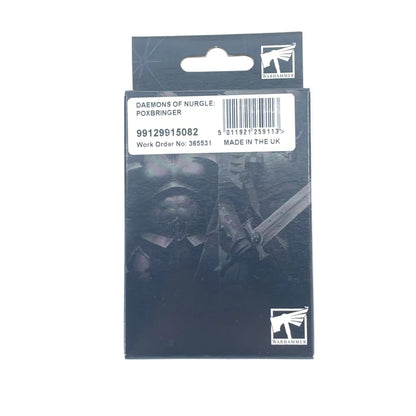 Daemons Of Nurgle Poxbringer - Warhammer - Games Workshop Online Only Range - Brand New