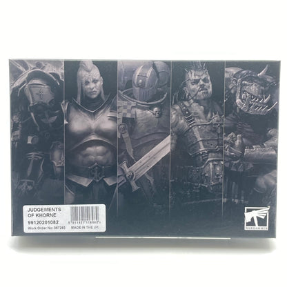 Judgements Of Khorne - Warhammer Age Of Sigmar - Games Workshop Online Only Range - Brand New