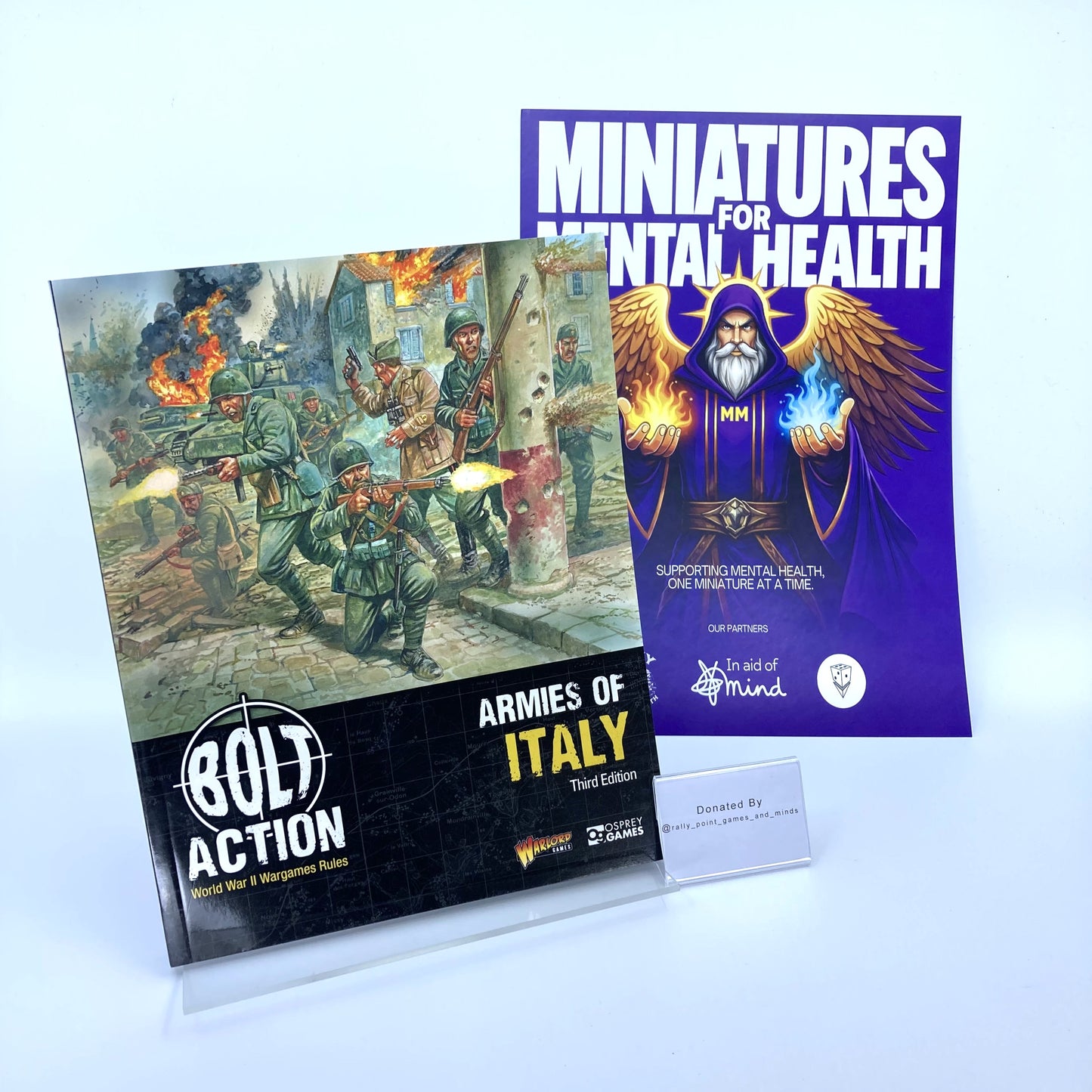 Bolt Action Armies Of Italy Third Edition Rulebook - Donated By @rally_point_games_and_minds