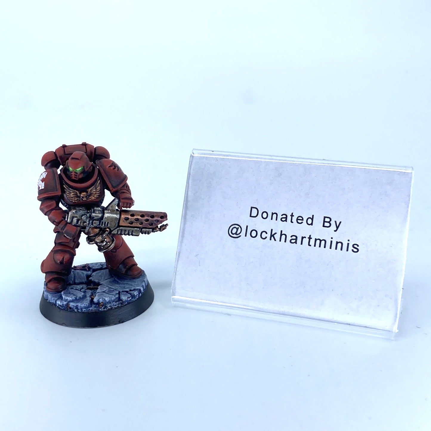 Blood Angels Infernus Marine - Donated By @lockhartminis