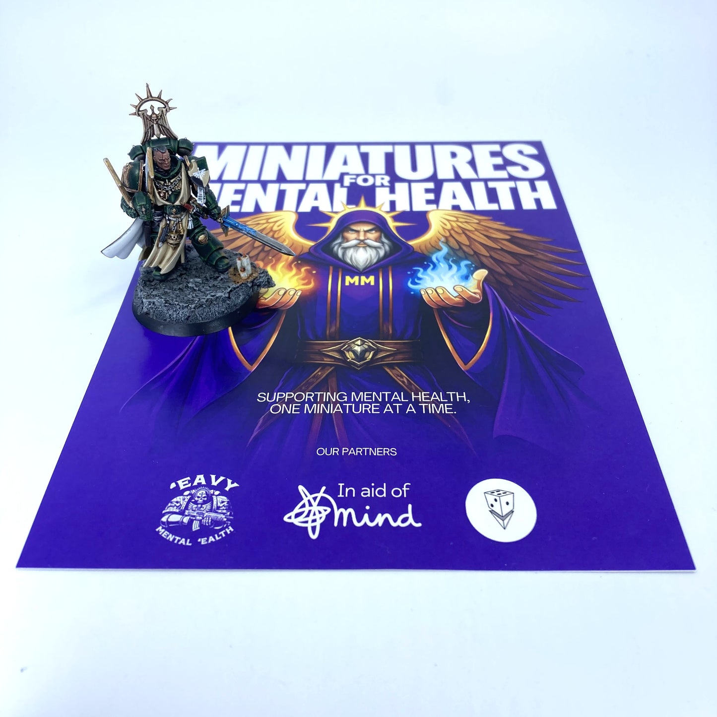 Dark Angels Master Lazarus - Donated By @paintpartyscot