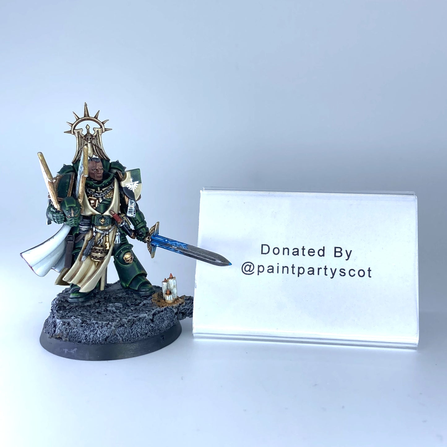 Dark Angels Master Lazarus - Donated By @paintpartyscot