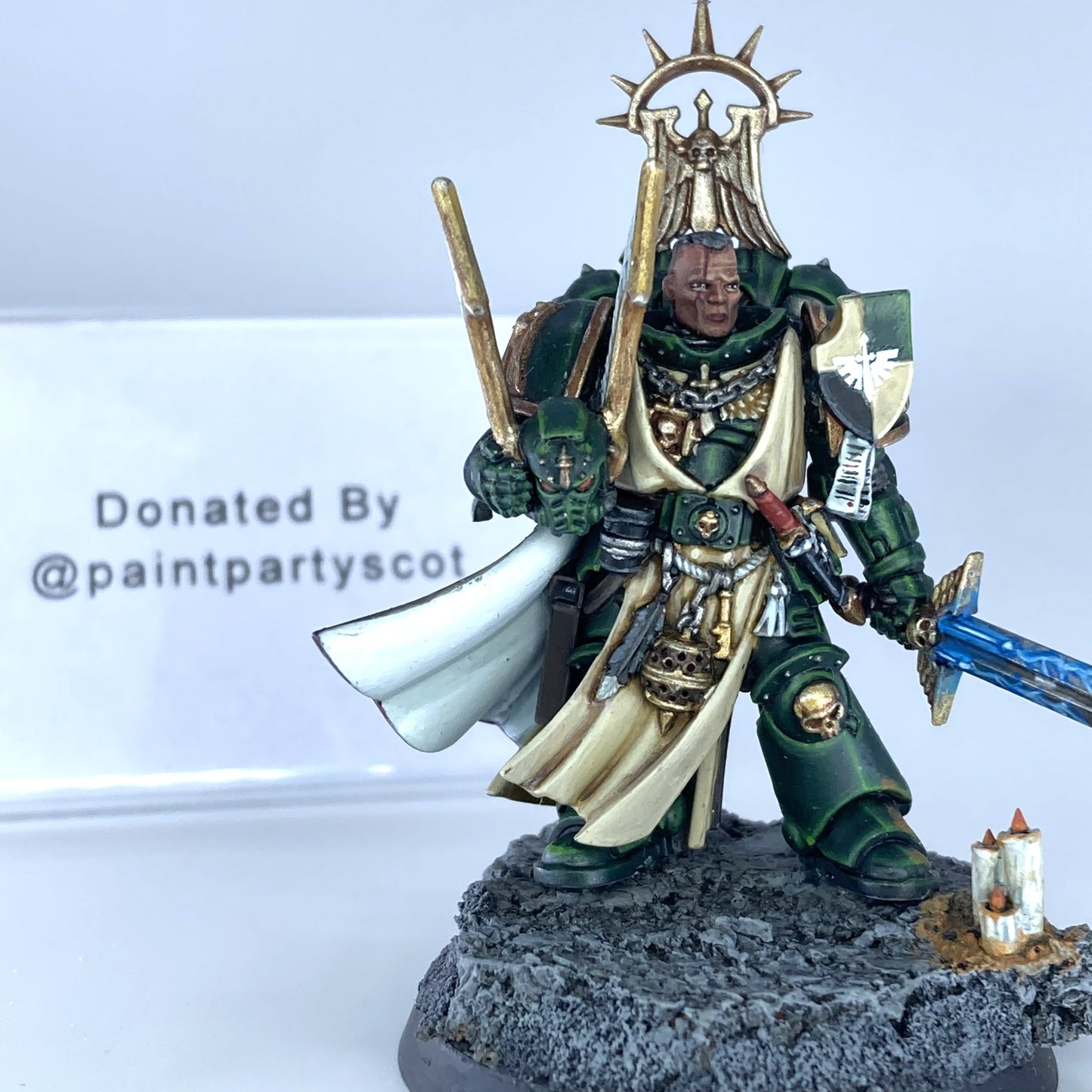 Dark Angels Master Lazarus - Donated By @paintpartyscot