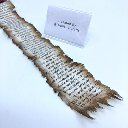 Inquisitors Purity Seal - Donated By @inquisitorcrafts