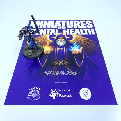 Ultramarines Lieutenant Titus - Donated By @blackheartminis