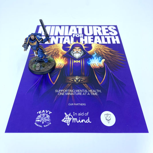 Ultramarines Lieutenant Titus - Donated By @blackheartminis