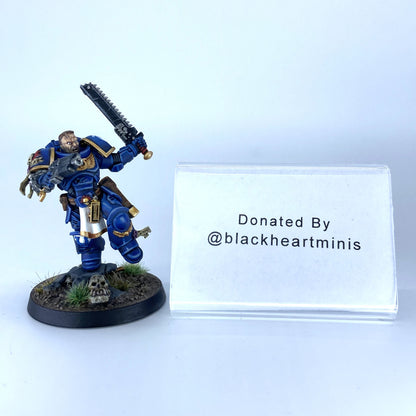 Ultramarines Lieutenant Titus - Donated By @blackheartminis