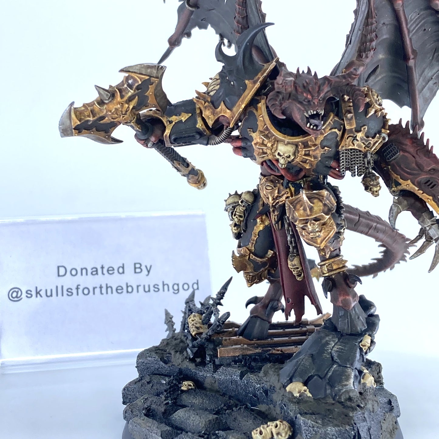 Chaos Daemon Prince - Donated By @skullsforthebrushgod