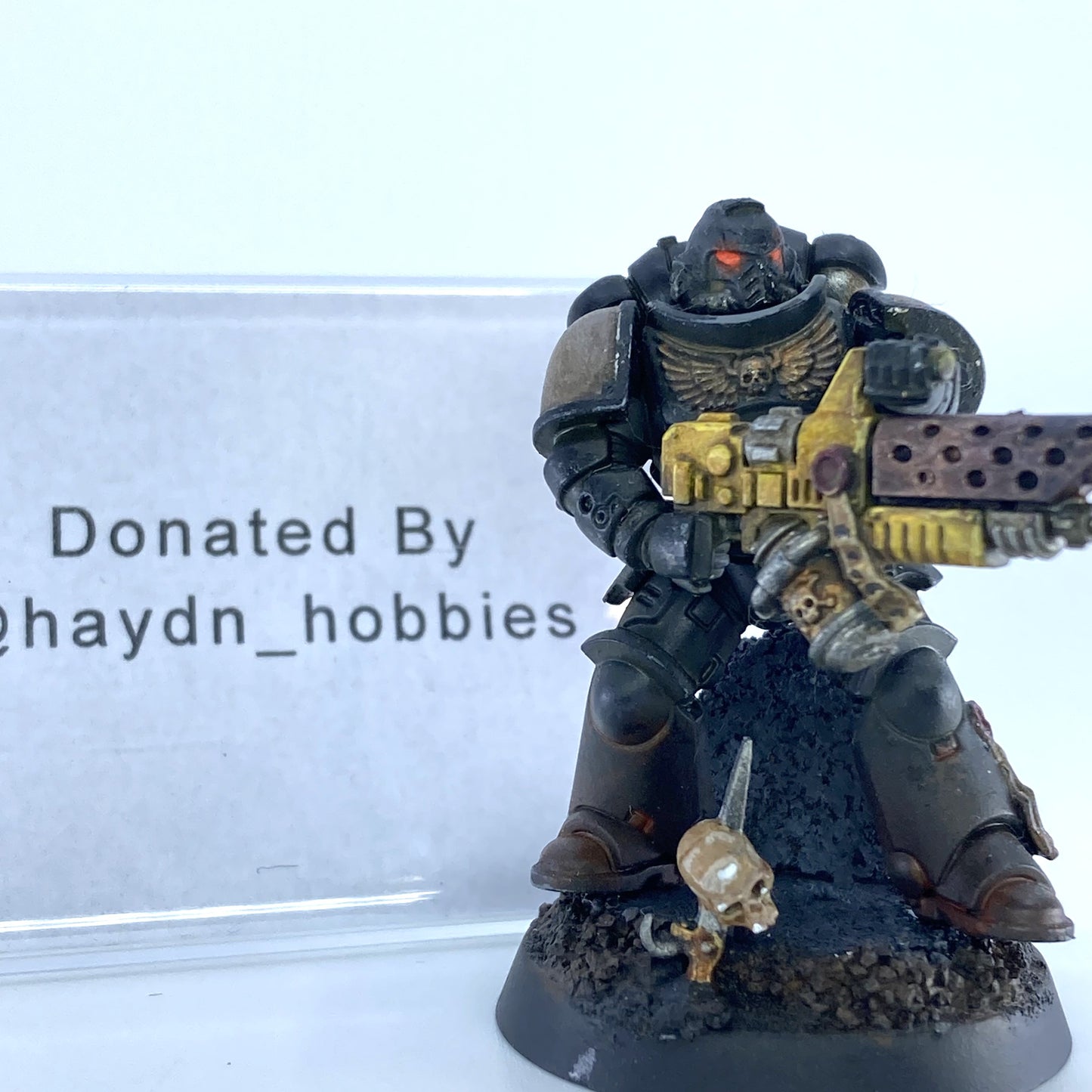 Black Templars Infernus Marine - Donated By @haydn_hobbies